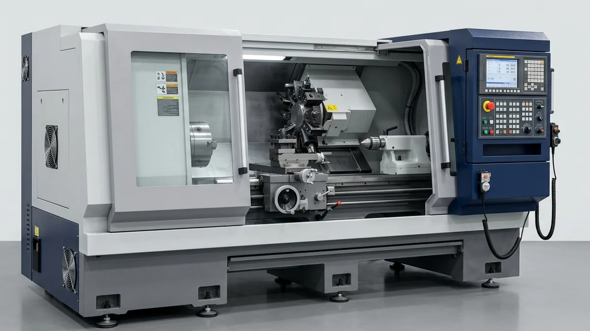 Kaida CK6160 Large-Capacity Flat Bed CNC Lathe CNC Machine